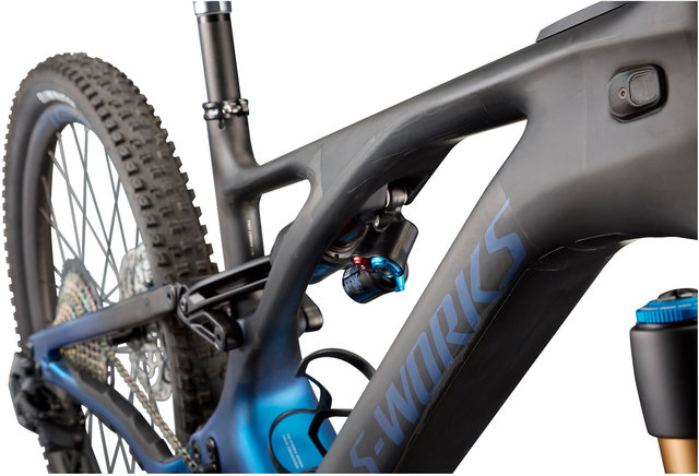 S-Works Turbo Levo Carbon 29" / 27.5" E-Mountain Bike - blue ghost gravity fade-black-light silver/S3