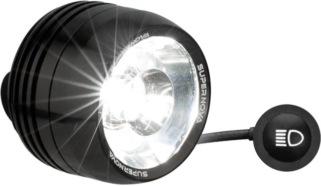 Mini 2 PRO E-Bike Front Light with StVZO Approval - 2021 Model - black/235 lumen
