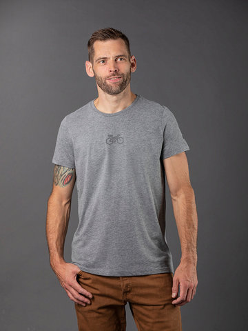 bc basic Camiseta Gravel - stone grey/M