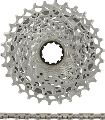 SRAM Rival eTap AXS HRD FM Powermeter Gruppe 2x12-fach 35-48 - black/SRAM XDR/10-30/SRAM XDR/Anlöt/172,5 mm/ohne
