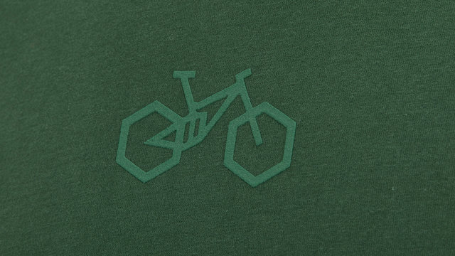 bc basic Camiseta MTB - forest green/M