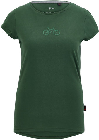 bc basic T-Shirt pour Dames MTB Women - forest green/S