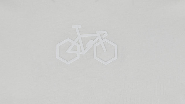T-Shirt Road - road sign white/M
