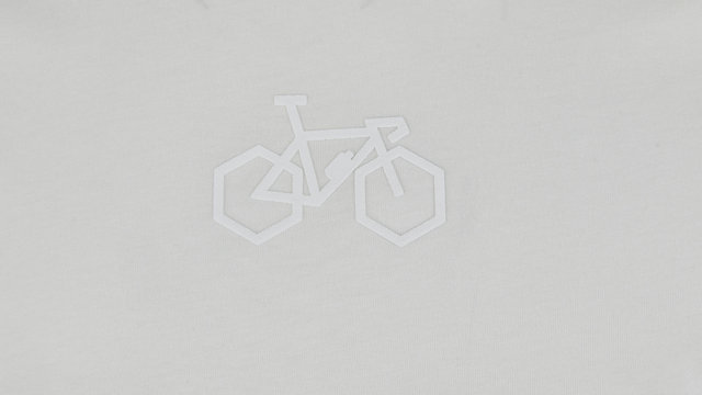 bc basic Road T-Shirt - road sign white/M