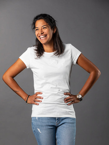 Road T-Shirt Women - road sign white/M