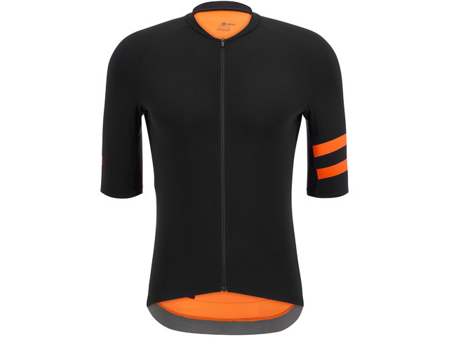 Road Jersey S/S - black-orange/M