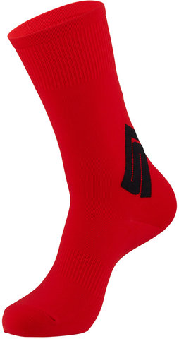 SupaSocks Twisted Socken - red/36-40