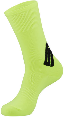 Supacaz Chaussettes SupaSocks Twisted - neon yellow/36-40