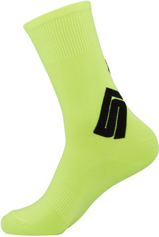 SupaSocks Twisted Socks - neon yellow/36-40