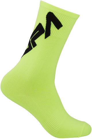 Supacaz Calcetines SupaSocks Twisted - neon yellow/36-40