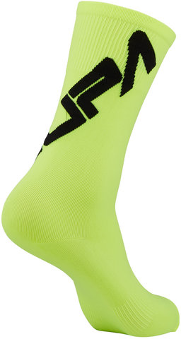 Supacaz SupaSocks Twisted Socken - neon yellow/36-40