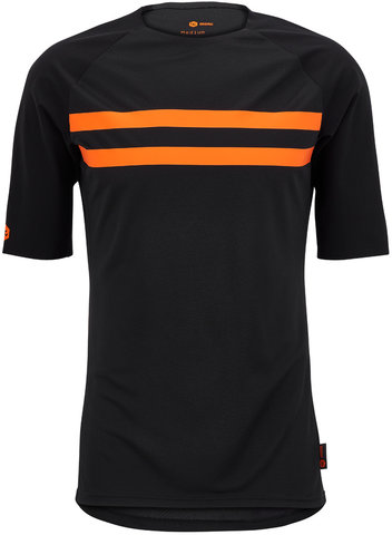 Maillot MTB S/S - black-orange/M