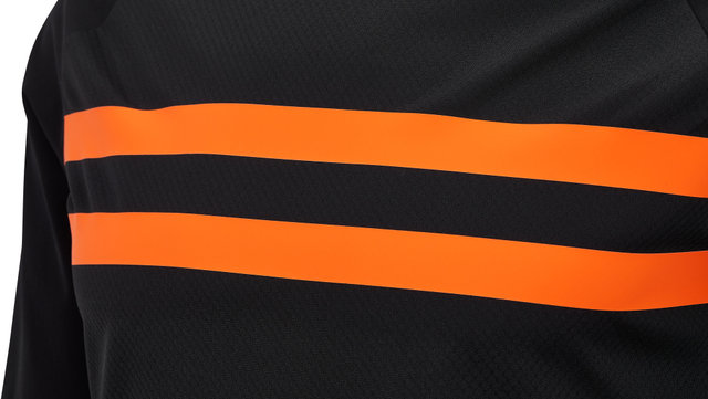 Maillot MTB S/S - black-orange/M