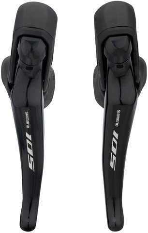 105 v+h Set BR-R7070 + ST-R7020 Scheibenbremse - silky black/Satz (VR + HR)