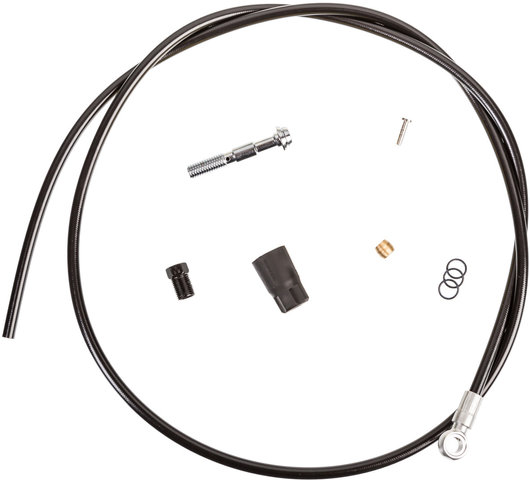 Bremsleitung SM-BH90-SBM kürzbar mit Banjo für XTR, XT, SLX - schwarz/1000 mm