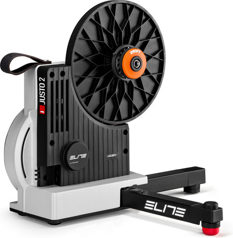 Elite Justo 2 Roller Trainer with Zwift Cog - black-silver