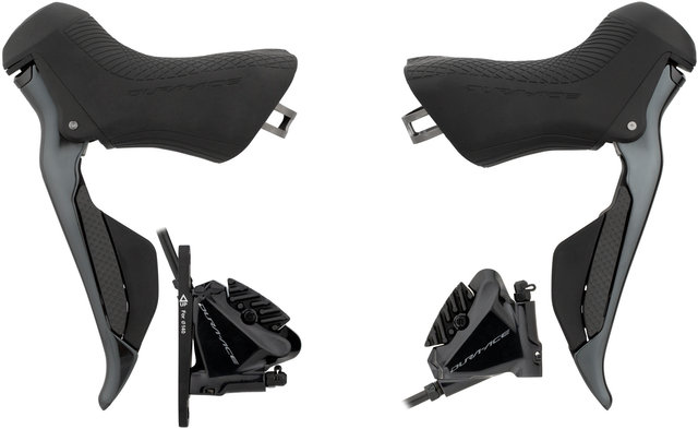 Dura-Ace BR-R9170 + Di2 ST-R9170 Disc Brake Set - black/set (front+rear)