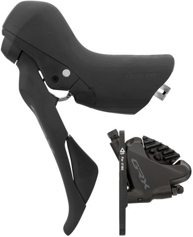 Freno de disco GRX BR-RX400 + ST-RX600 - negro/rueda delantera