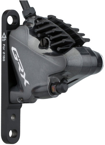 Freno de disco GRX BR-RX810 + BL-RX810 - negro-gris/rueda delantera