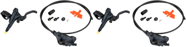 Shimano SLX BR-M7120 Disc Brake Set J-Kit - black/set (front+rear)