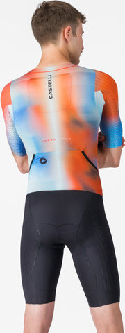 Castelli Free Sanremo 2 Suit S/S Zeitfahranzug - paprika winter sky black | M
