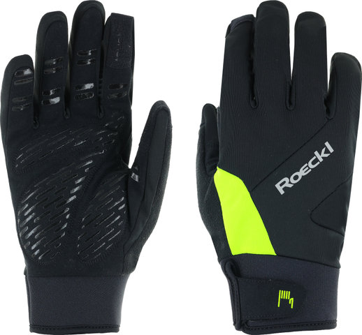 Roeckl Gants complets Reichenthal 2 - black-fluo yellow/8