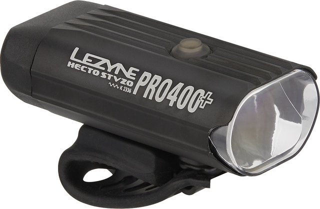 Lezyne Hecto Pro 400+ LED Front Light - StVZO Approved - satin black/400