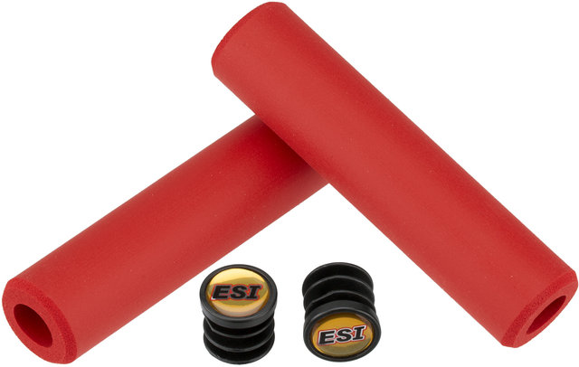 Extra Chunky Silikon Lenkergriffe - red/130 mm