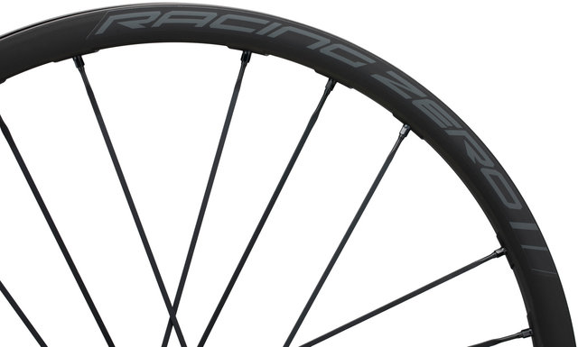 Juego de ruedas Racing Zero Disc Center Lock 28" - negro/28" set (RD 12x100 + RT 12x142) Shimano