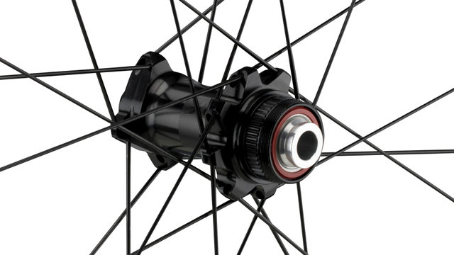 Wind 75 Center Lock Disc Carbon 28" Wheelset - black/28" set (front 12x100 + rear 12x142) Shimano