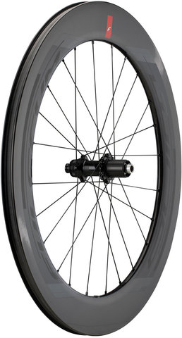 Wind 75 Disc Center Lock Carbon 28" Laufradsatz - schwarz/28" Satz (VR 12x100 + HR 12x142) Shimano