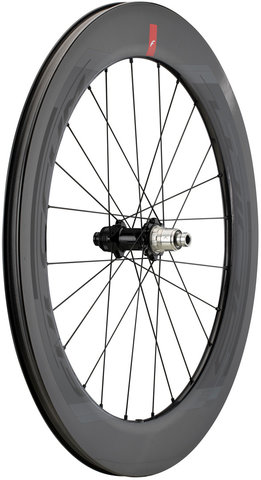Wind 75 Disc Center Lock Carbon 28" Laufradsatz - schwarz/28" Satz (VR 12x100 + HR 12x142) SRAM XDR
