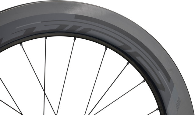 Fulcrum Juego de ruedas Wind 75 Disc Center Lock Carbon 28" - negro/Juego 28" (RD 12x100 + RT 12x142) SRAM XDR