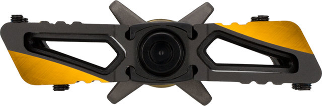crankbrothers Pedales de clip Mallet E 11 - black-gold