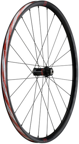 Rapid Red 5 DB Disc Center Lock 28" Wheelset - black/28" set (front 12x100 + rear 12x142) Campa N3W