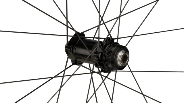 Rapid Red 5 DB Disc Center Lock 28" Wheelset - black/28" set (front 12x100 + rear 12x142) Shimano