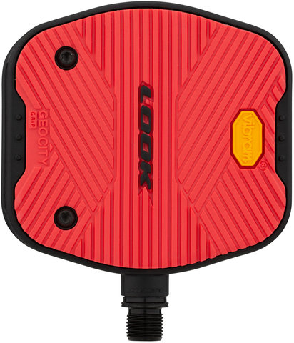 Pedales de plataforma Geo City Grip - rojo/universal