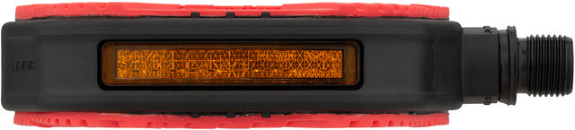 Pedales de plataforma Geo City Grip - rojo/universal