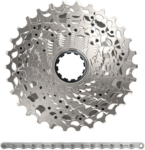 SRAM Grupo Rival eTap AXS HRD FM 2x12 velocidades 33-46 - black/172,5 mm 33-46, 10-30