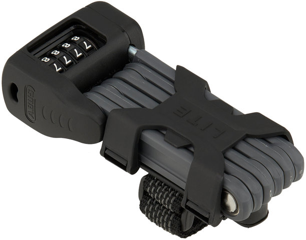 Candado plegable Bordo Lite Mini 6055C con soporte SH - black/60 cm