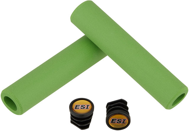 ESI Puños de manillar Racers Edge Silikon - green/130 mm