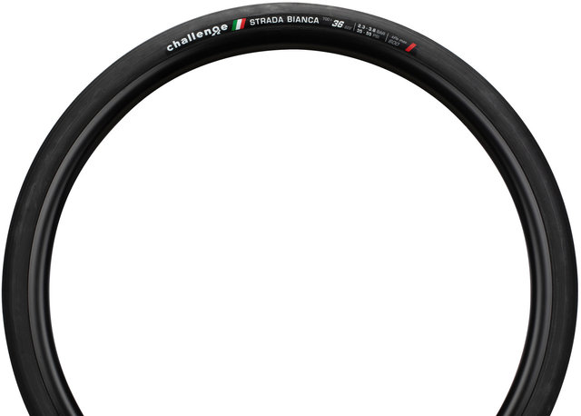 Challenge Cubierta plegable Strada Bianca Race 28" - negro/36-622 (700x36C)