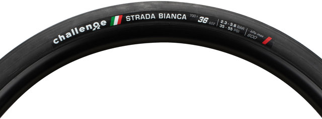 Challenge Strada Bianca Race 28" Folding Tyre - black/36-622 (700x36c)