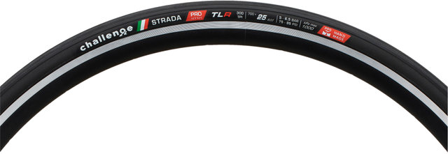 Challenge Strada Pro Handmade TLR 28" Folding Tyre - black/25-622 (700x25c)
