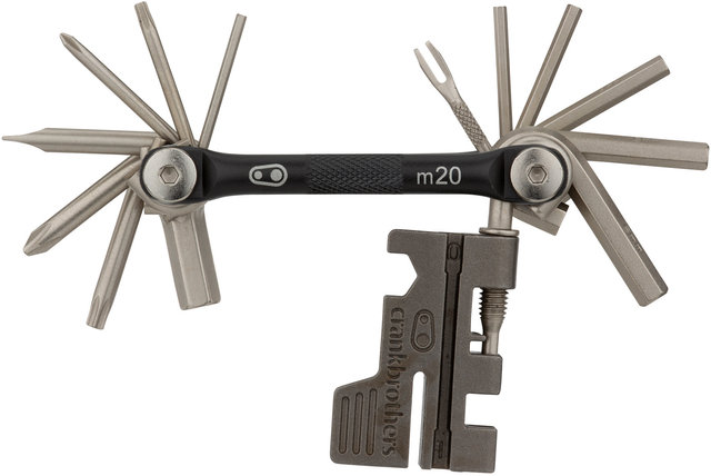 crankbrothers M20 Multi-tool - nickel/universal