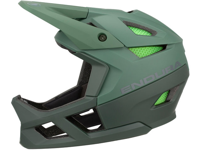 MT500 Full Face Helmet - forest green/51 - 56 cm