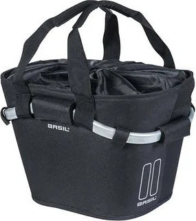 Basil Classic Carry All KF bike basket - black/15 l