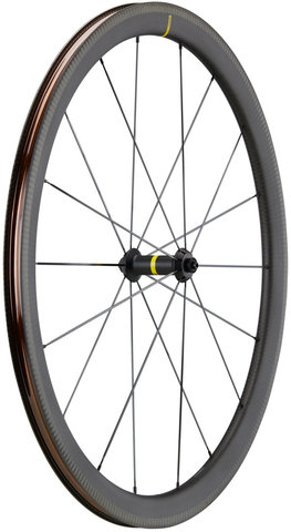 Mavic Cosmic SL 40 Carbon Wheelset - black/28" set (front 9x100 + rear 10x130) Shimano