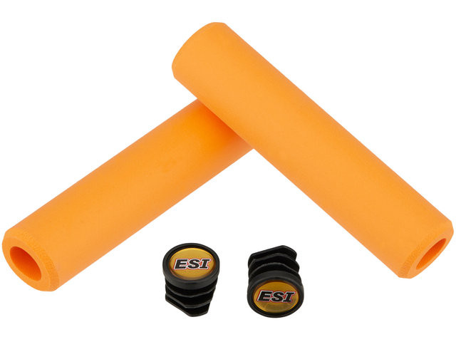 Poignées en Silicone Chunky Silikon - orange/130 mm Poignées en Silicone Chunky Silikon - orange/130 mm
