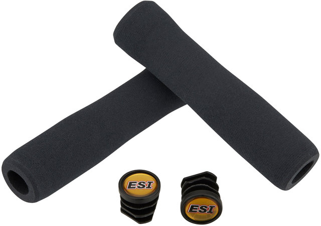 ESI Poignées en Silicone FIT XC - black/130 mm